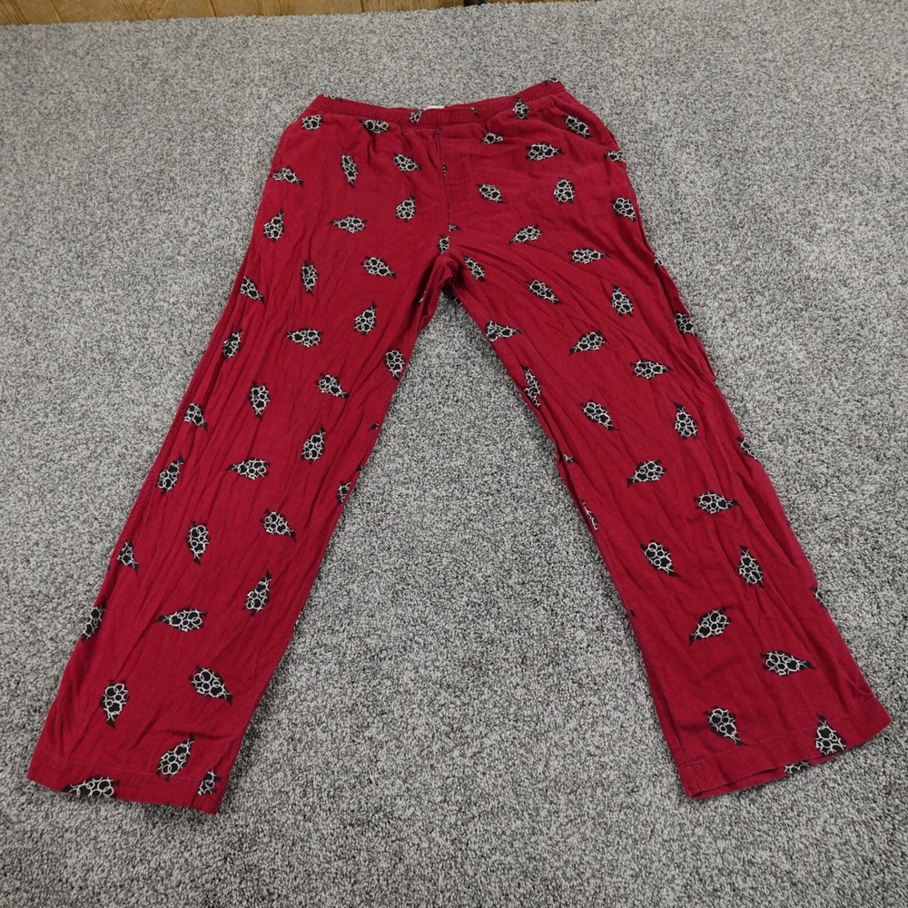 Gap Pants Womens Small Red Penguin AOP Pajama Sweatpants Sleep Lounge Casual Y2K